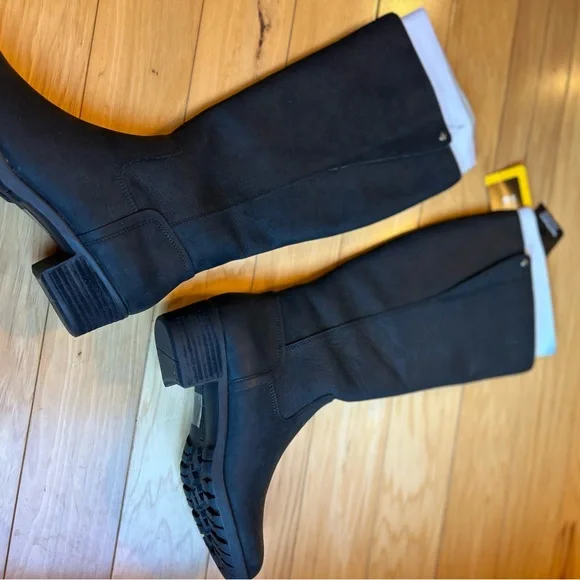 NWT Hush Puppies Black Waterproof Thinsulate Tall Women’s Boots - Picture 13 of 14